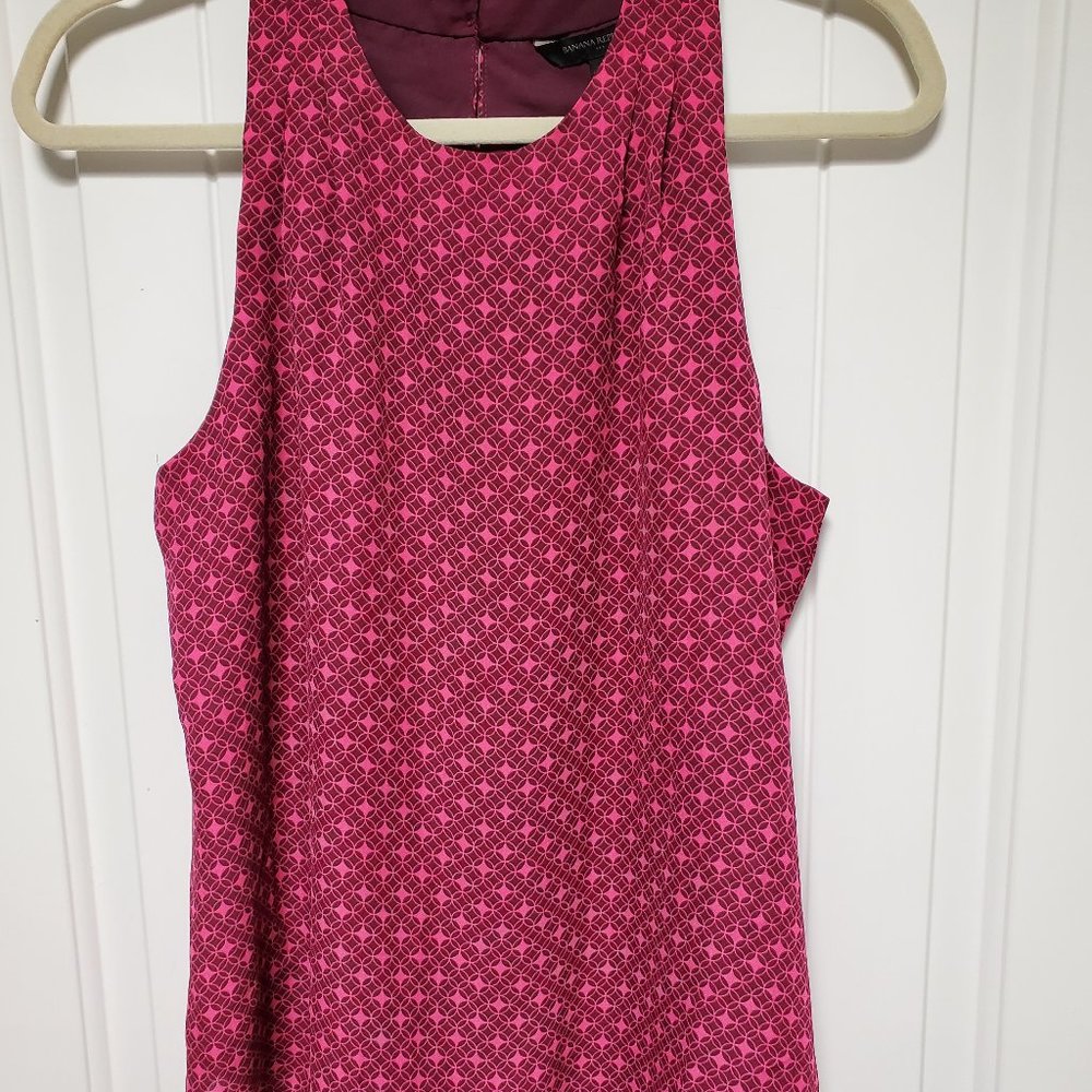 Banana Republic Pink Halter Blouse